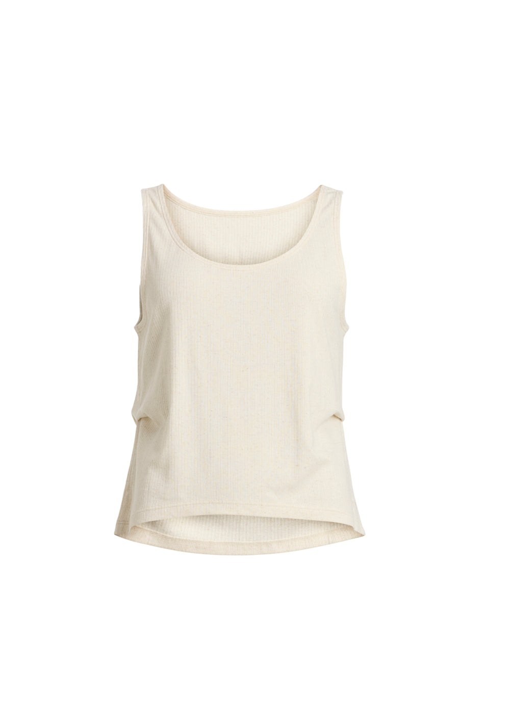 Rethinkit Wide Rib Reversible Top MERCI Top 3227 soft beige melange