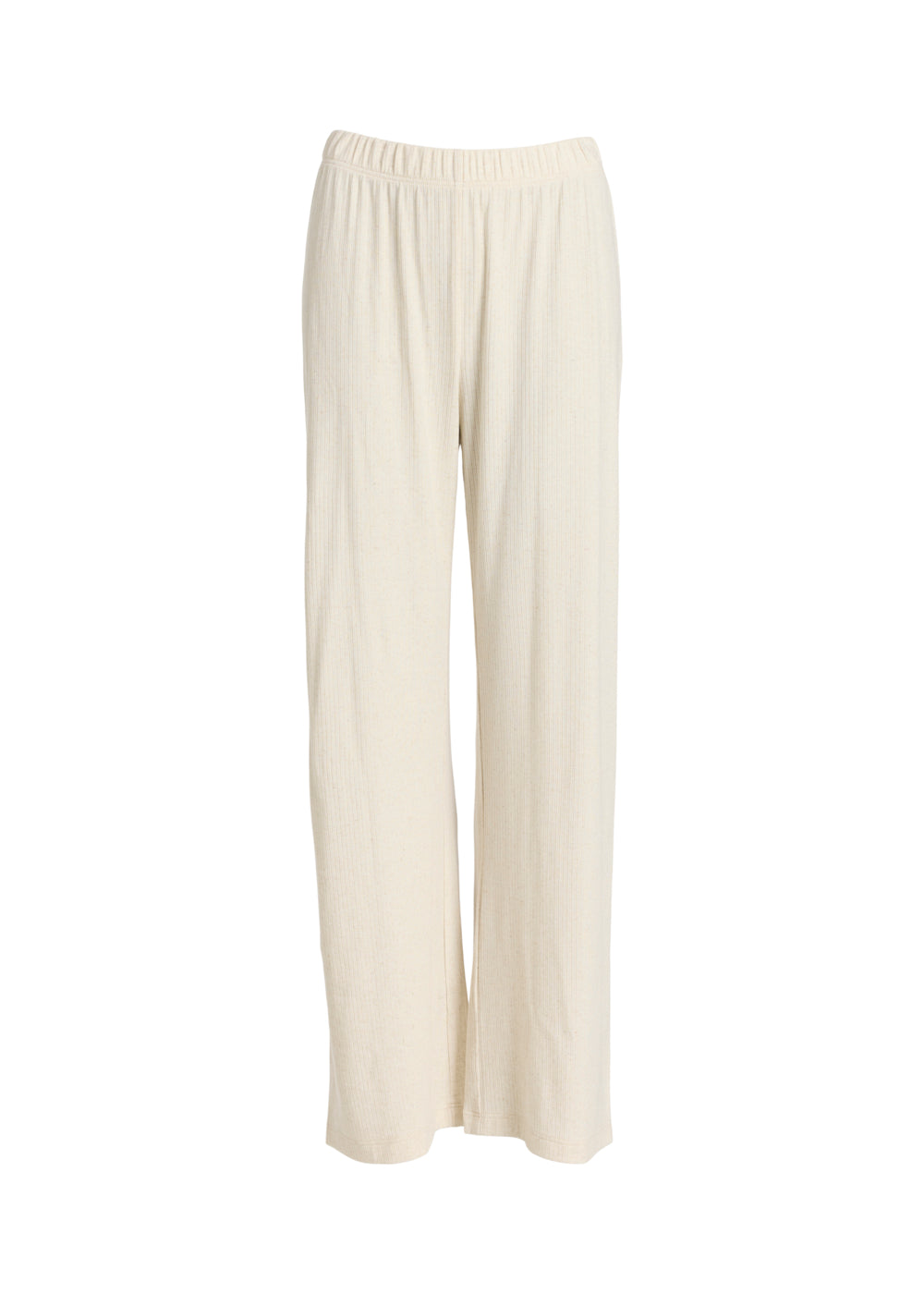 Rethinkit Wide Rib Straight Pants MERCI Trousers 3227 soft beige melange