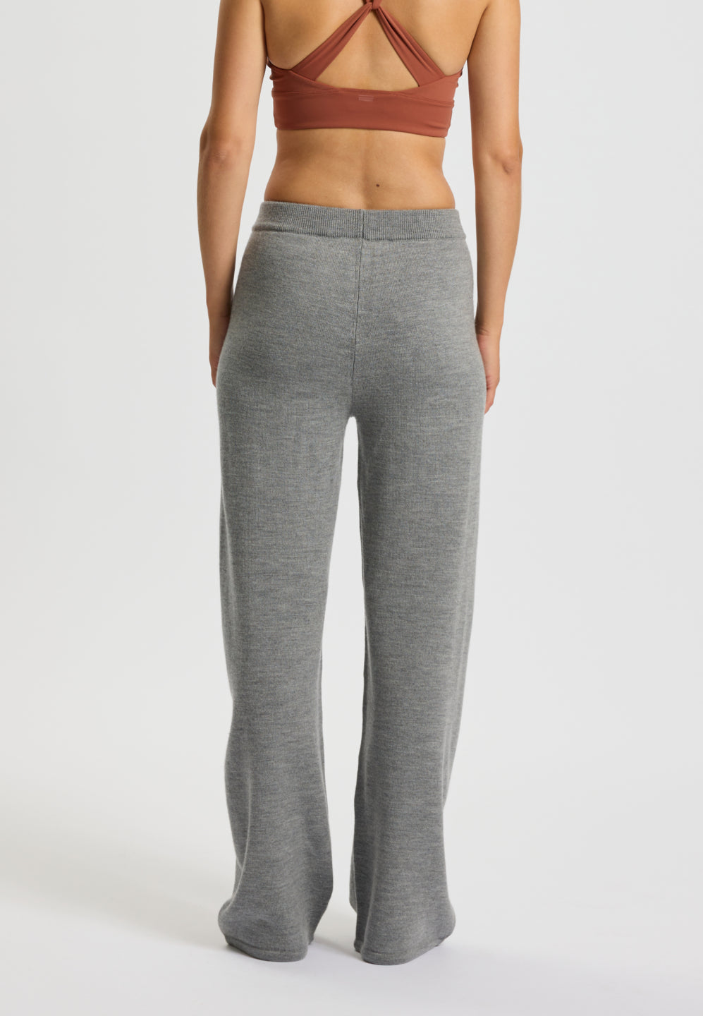 Rethinkit Wool Pants Keep Me Trousers 0220 light melange grey
