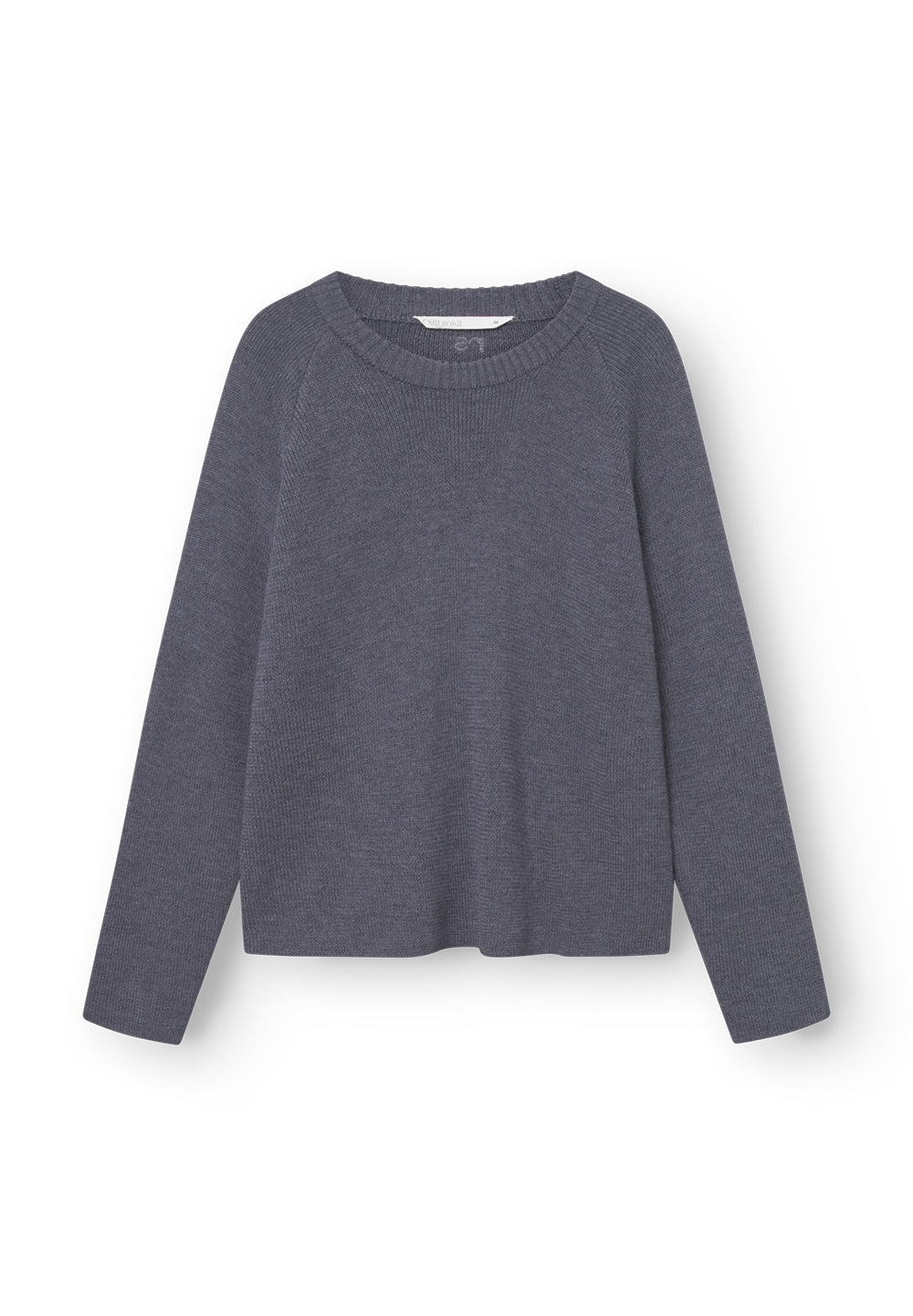 Rethinkit Wool Sweater Oslo Knitted Tops 0107 dark melange grey