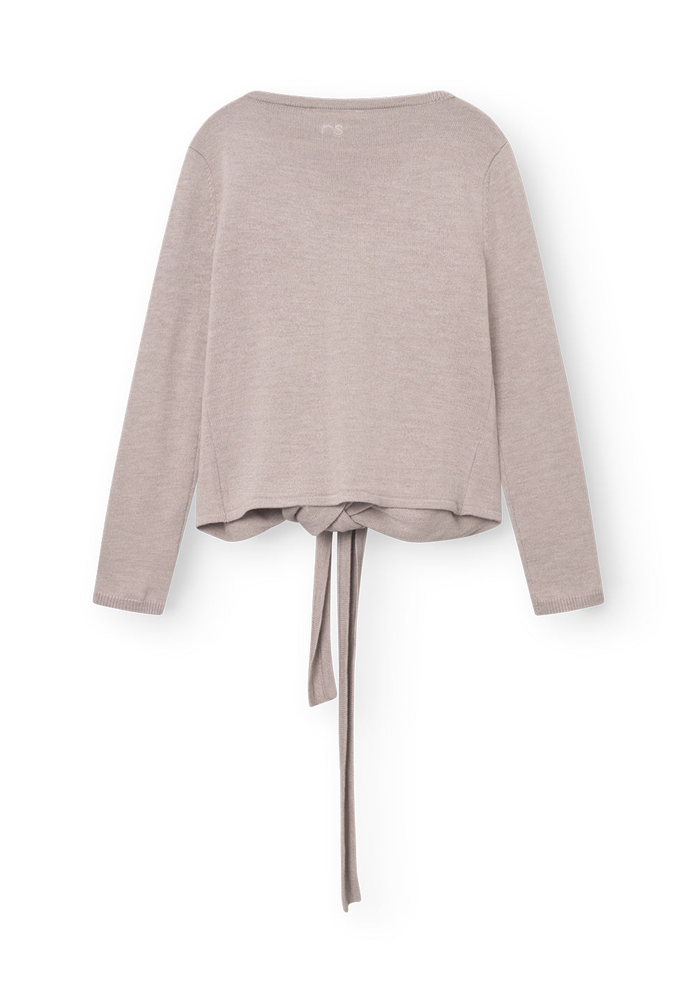 Rethinkit Wool Wrap Cardigan Keep Me Cardigan 3238 warm sand melange