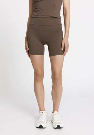 Rethinkit Bike Shorts Butter Soft Shorts 3053 dark brown