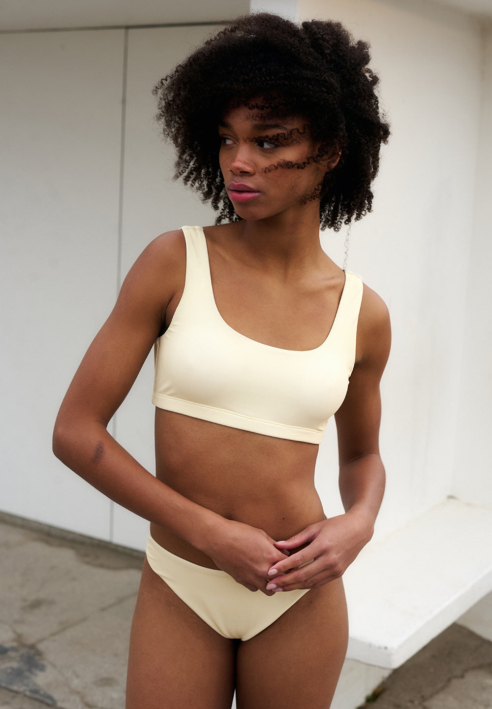 Rethinkit Bikini Top Bay Swimwear 5300 lemon curd