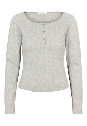 Rethinkit Elevate L/S T-shirt T-Shirt 0105 grey melange