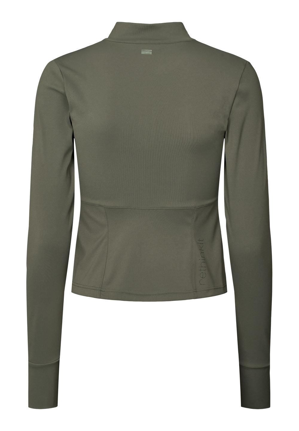 Rethinkit Half zip Haft Zip 9519 charcoal olive