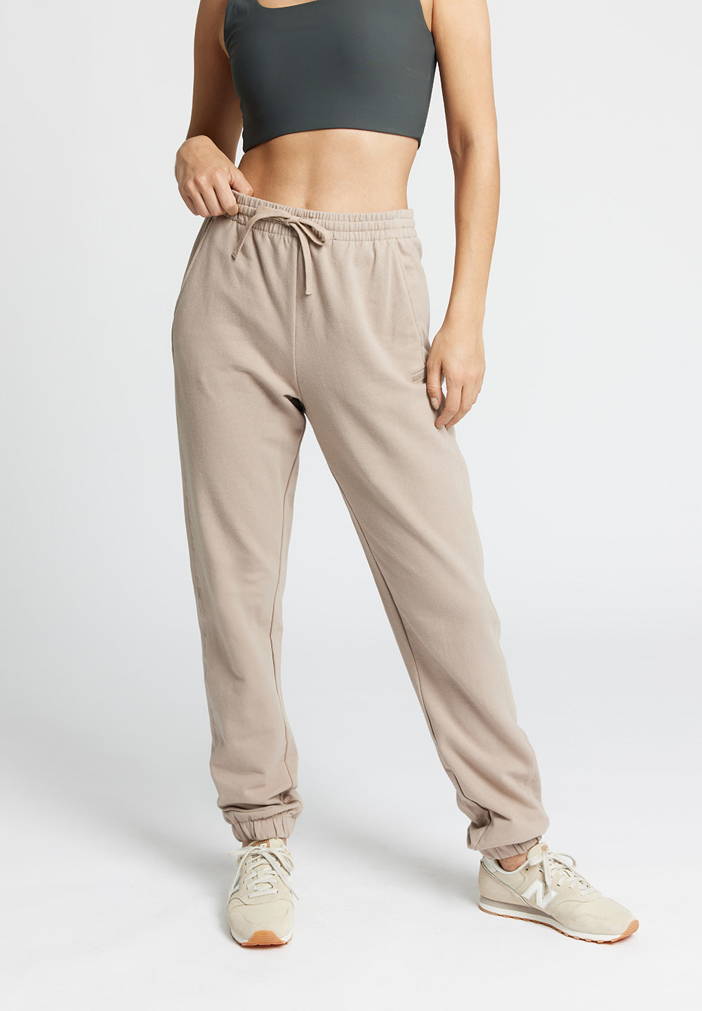 Rethinkit Ibina Easy sweatpants Trousers 3300 mocha