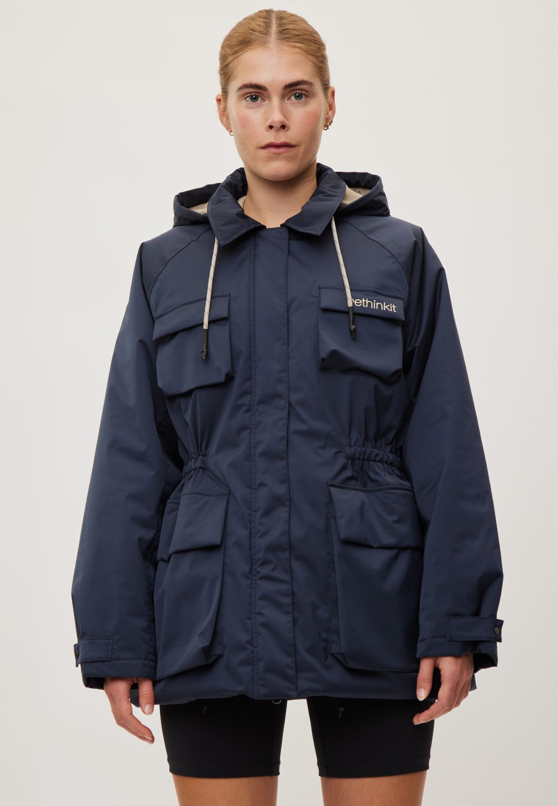 Rethinkit Jacket padded Shelter Jacket 9539 blue midnight
