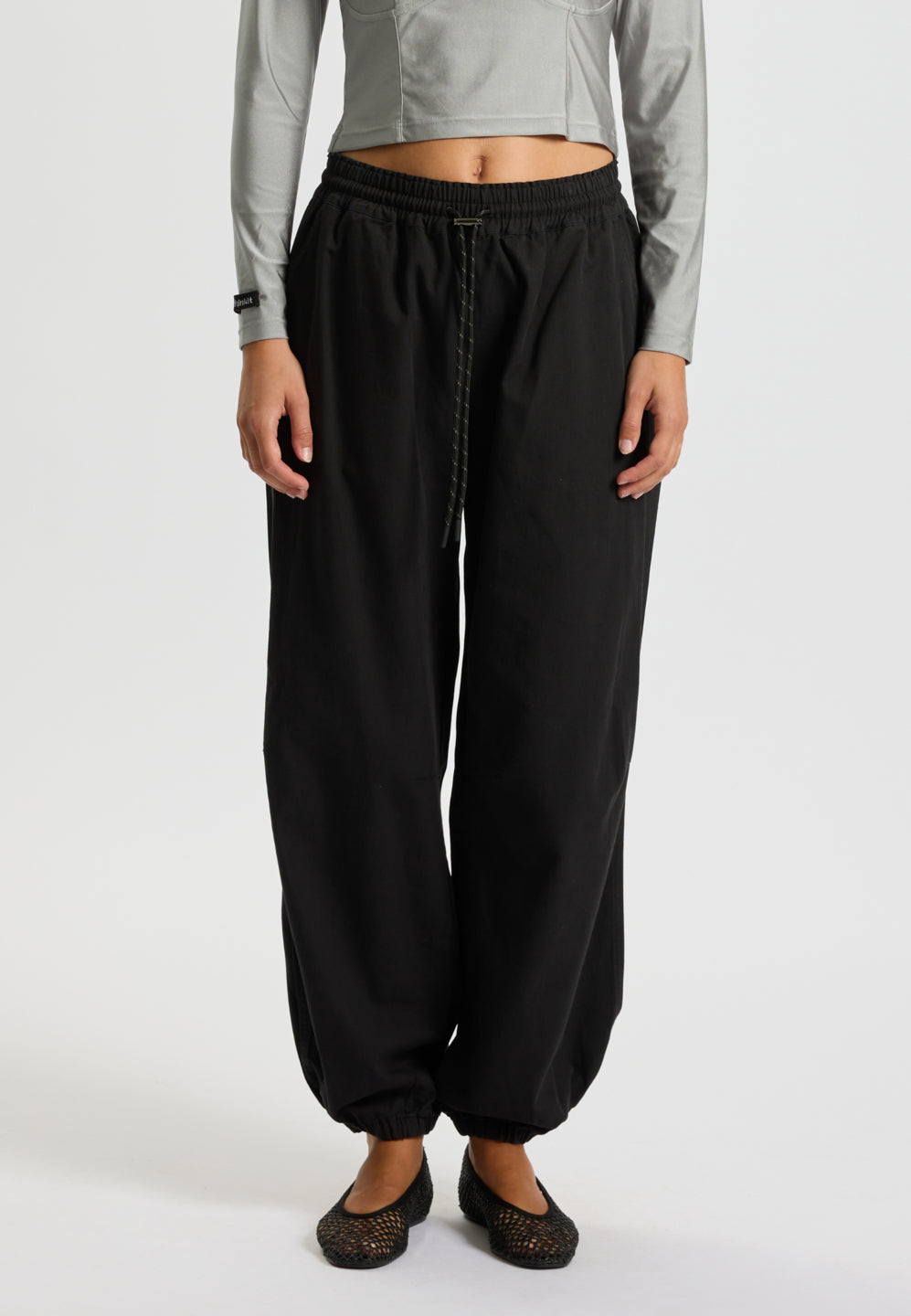 Rethinkit Loose Pants Palma Move Trousers 0021 black