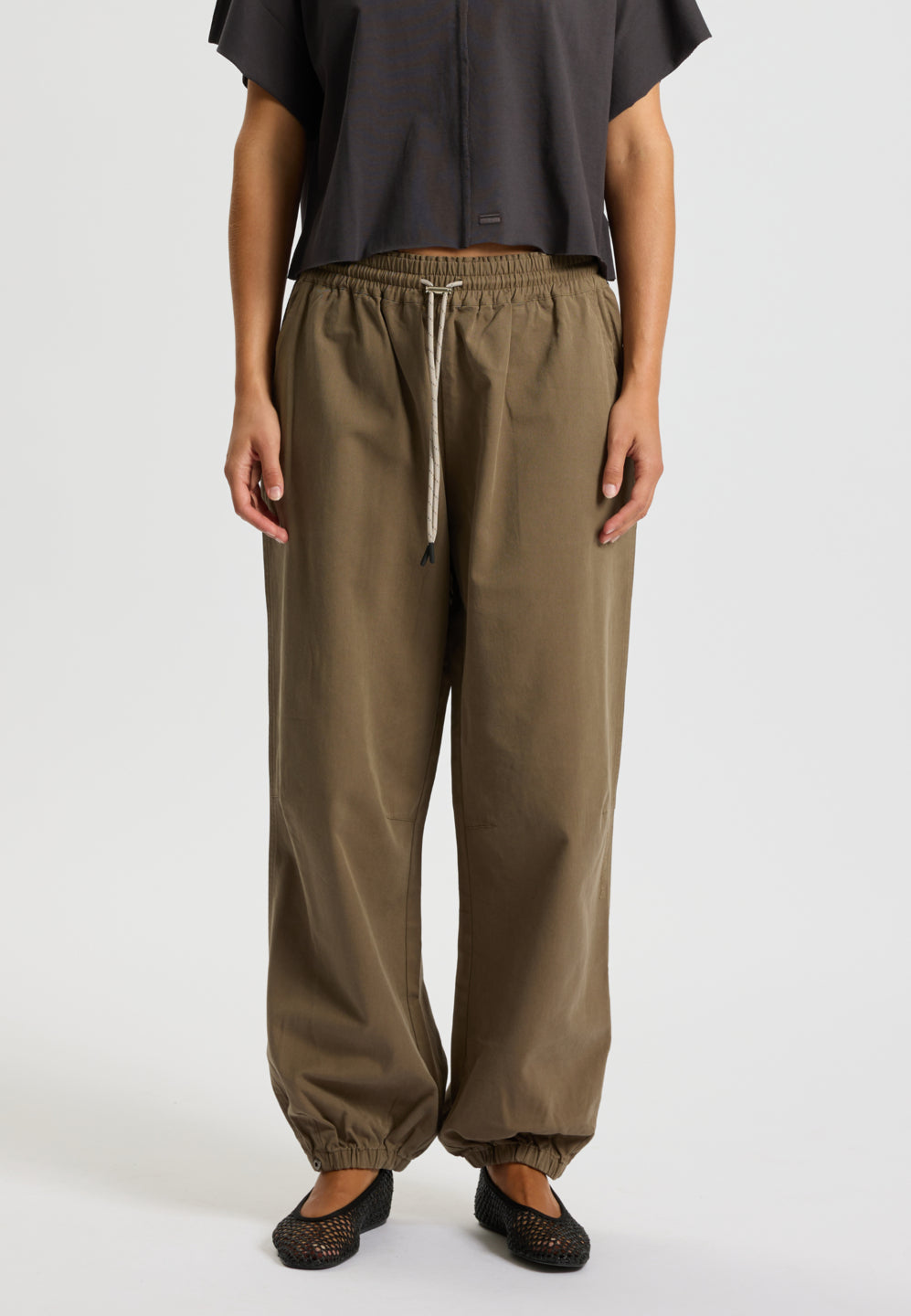 Rethinkit Loose Pants Palma Move Trousers 3000 brown