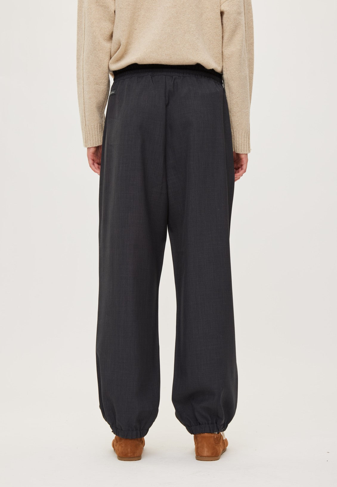 Rethinkit Move Palma Loose Pants Trousers 0107 dark melange grey