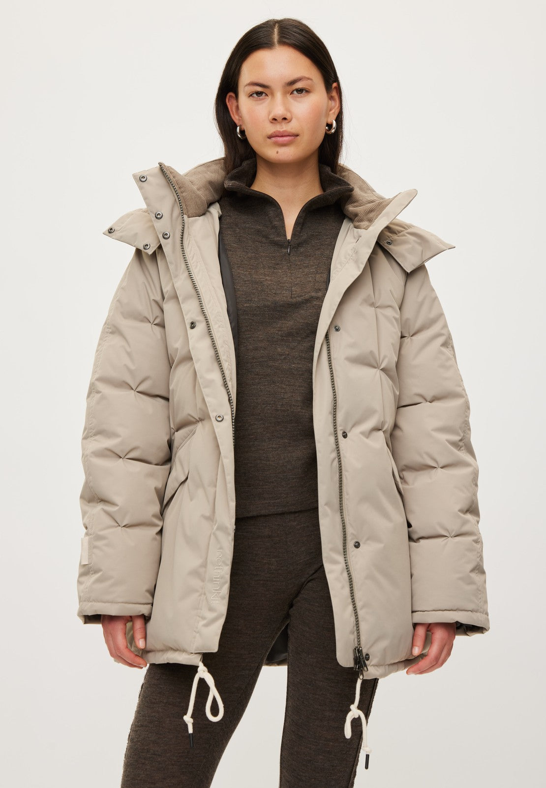 Rethinkit Parka Jacket Cube Jacket 9526 vintage khaki