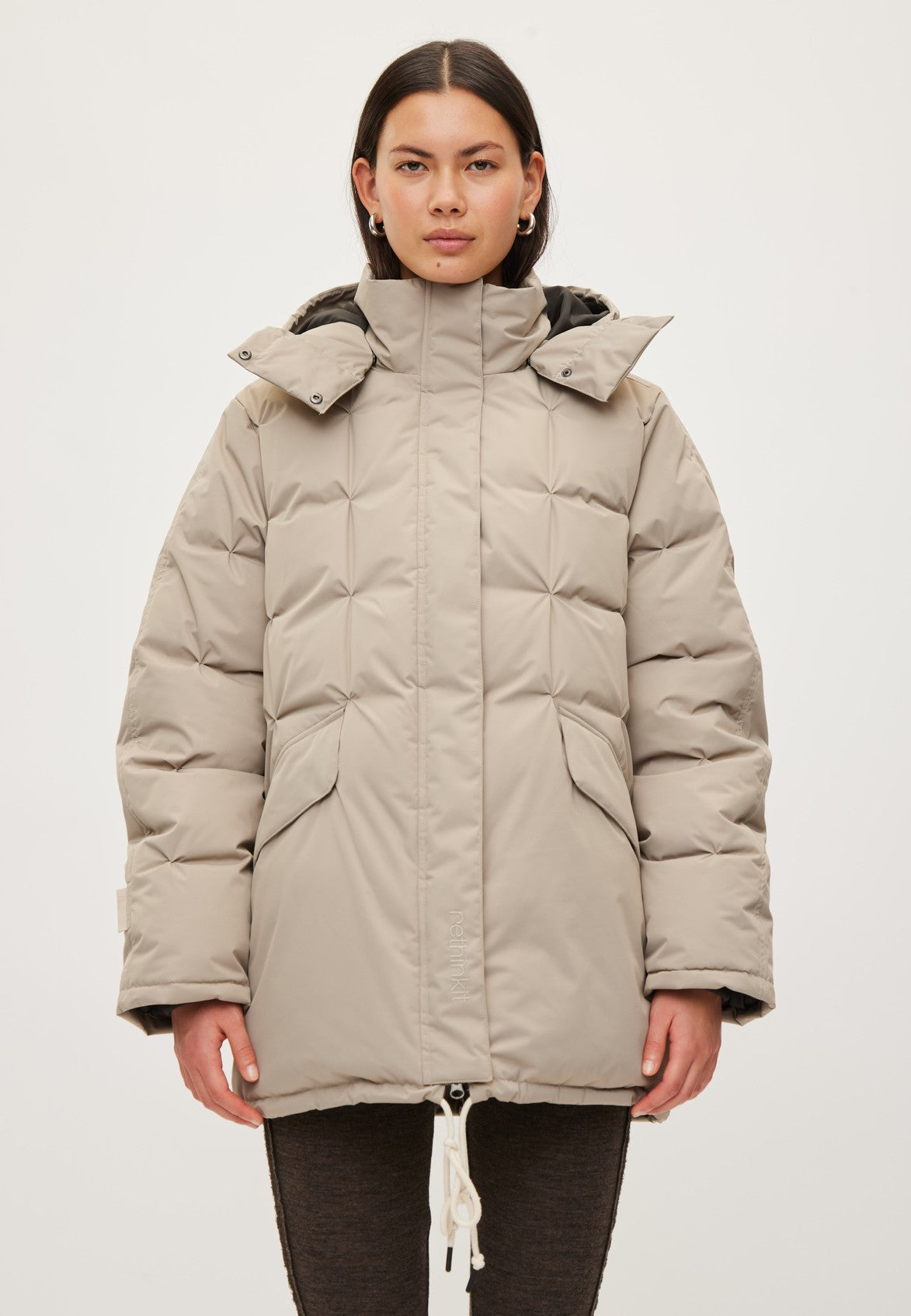 Rethinkit Parka Jacket Cube Jacket 9526 vintage khaki