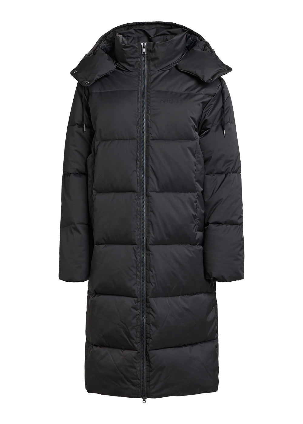 Rethinkit Puffer Coat SHELTER Jacket 0022 almost black