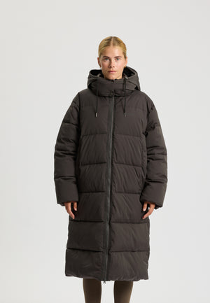 Rethinkit Puffer Coat SHELTER Jacket 0022 almost black