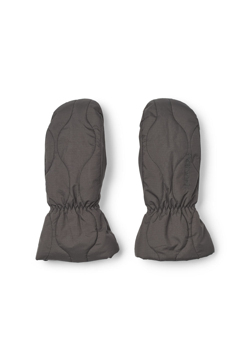 Rethinkit Quilted Mittens Field Country Accessory 0022 almost black