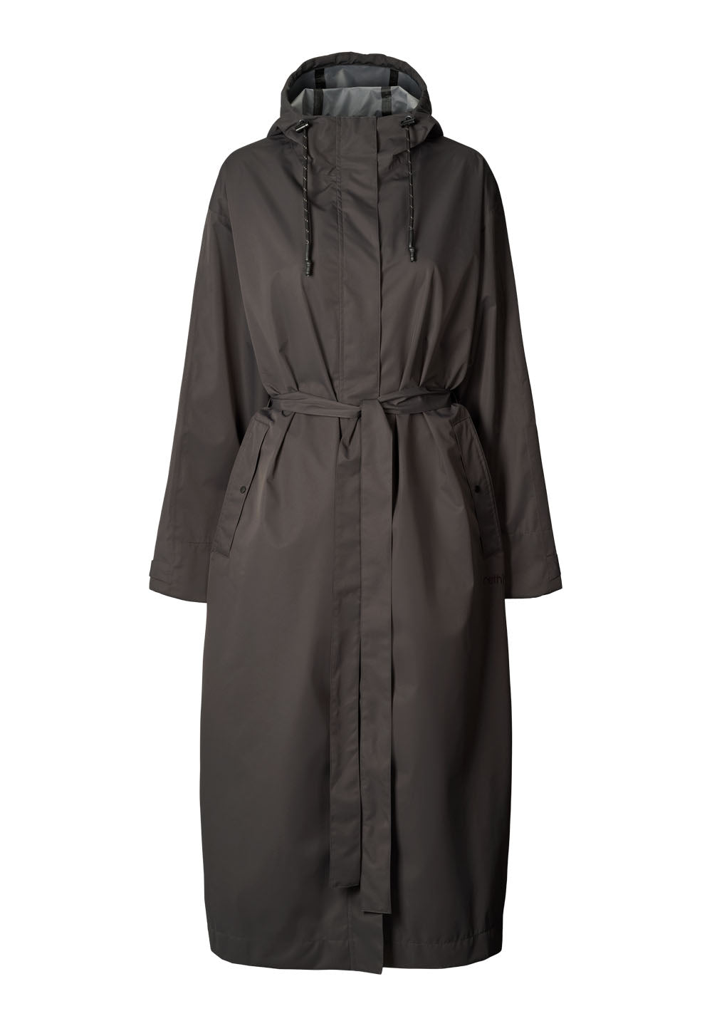 Rethinkit Rainshell Coat coat 0022 almost black