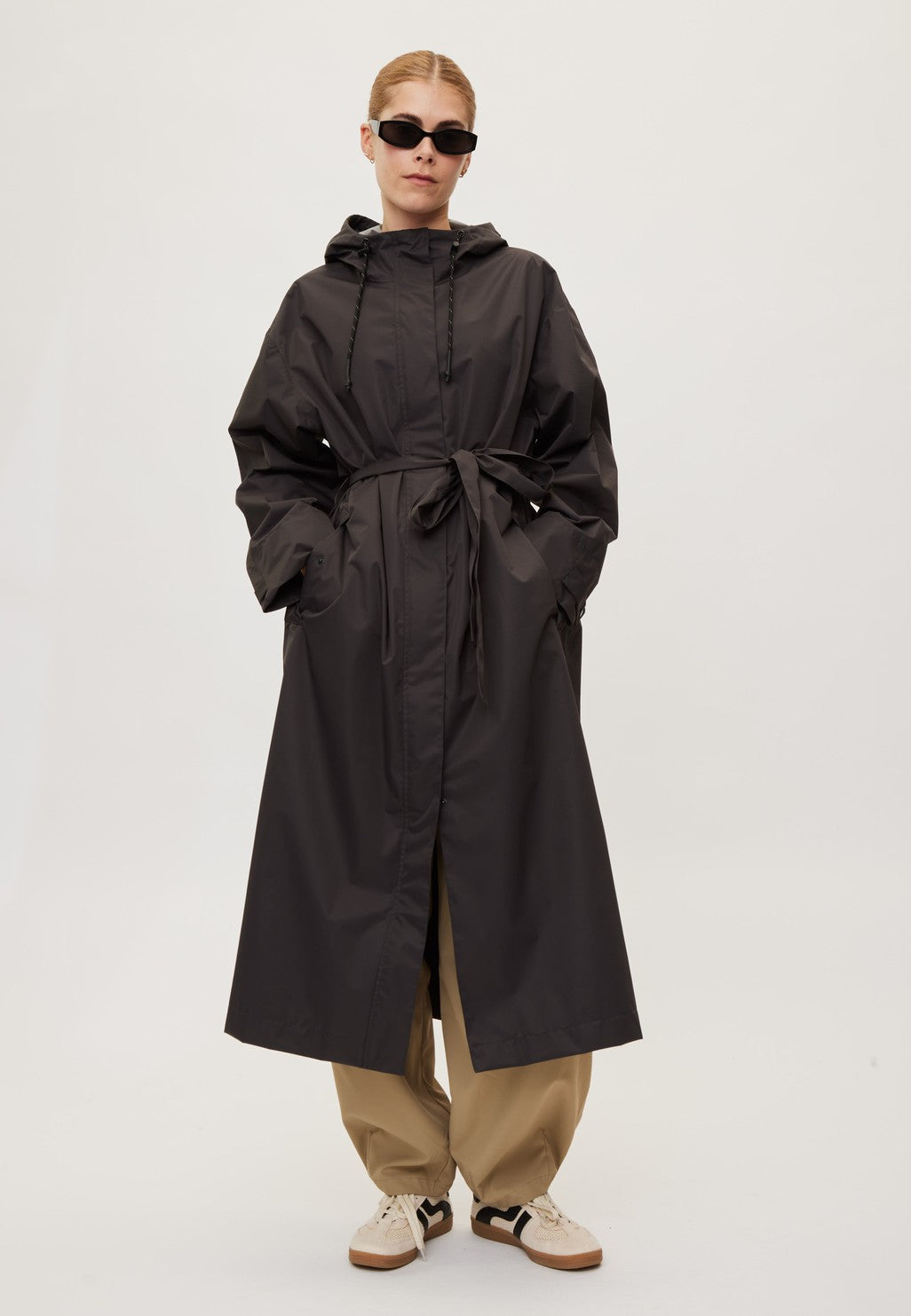 Rethinkit Rainshell Coat coat 0022 almost black