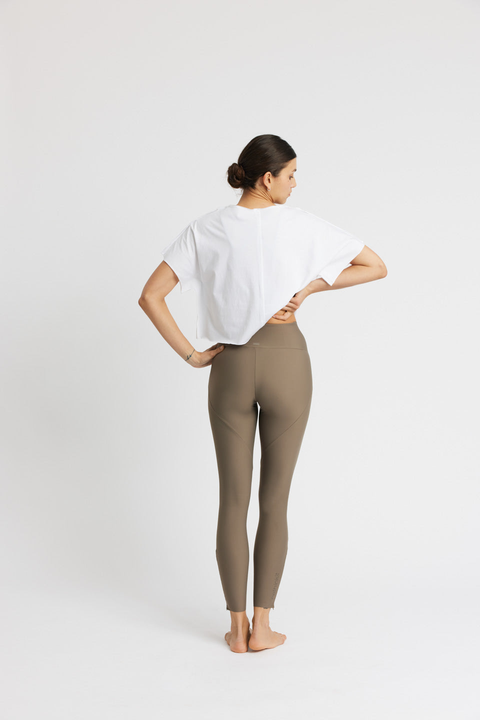Rethinkit Tee Short Raw Edges Caen Tee 0364 white