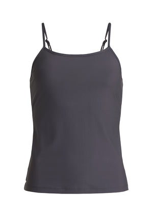 Rethinkit Top thin straps Arosa sports bra 0022 almost black