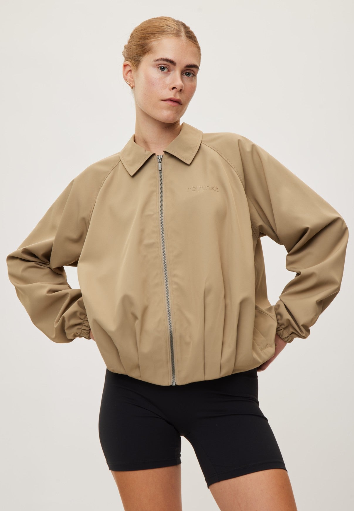 Rethinkit Track Jacket Billow Jacket 3226 beige taupe