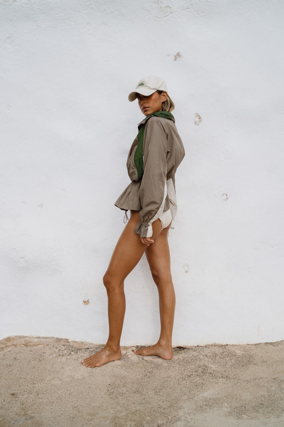 Rethinkit Track Jacket Shell Jacket 0075 warm grey