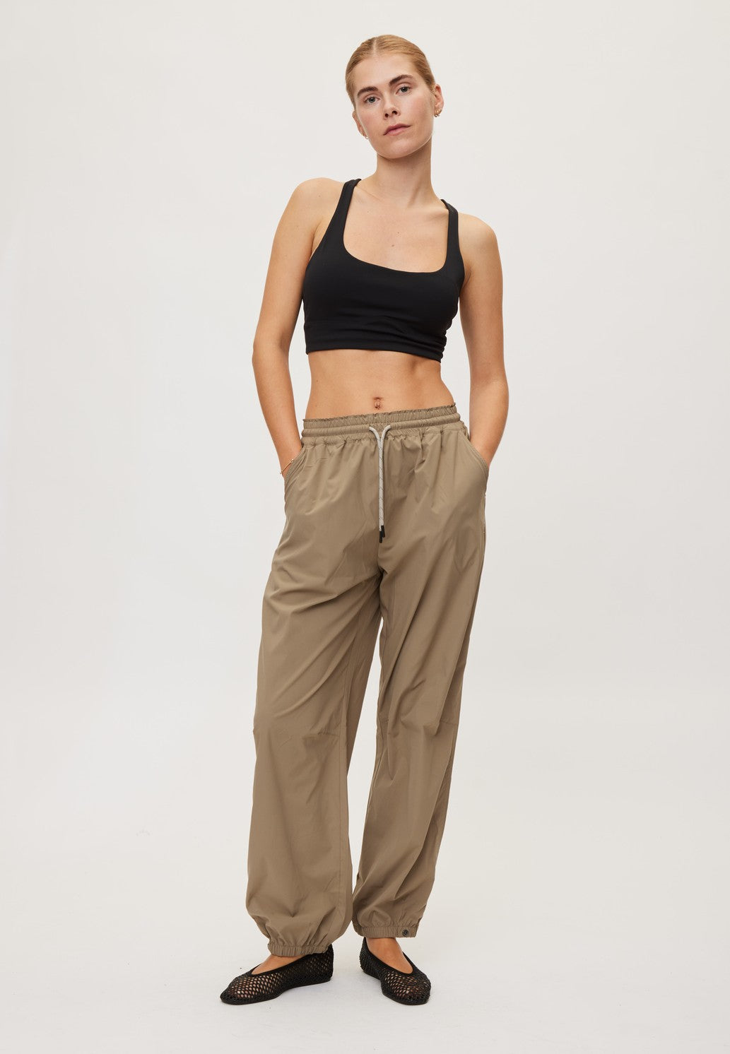 Rethinkit Track Loose Pants Palma Trousers 3331 fallen rock