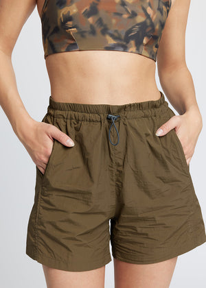 Rethinkit Track Shorts Petri Shorts 4212 deep olive