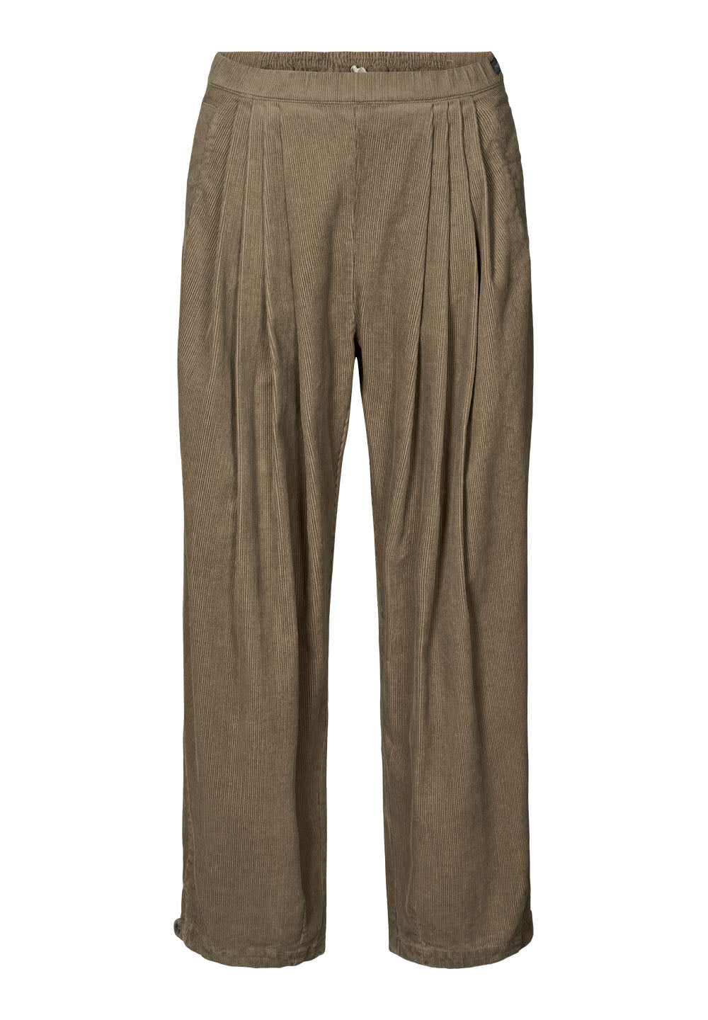 Rethinkit Trousers Barrel Billow Cord Trousers 0075 warm grey