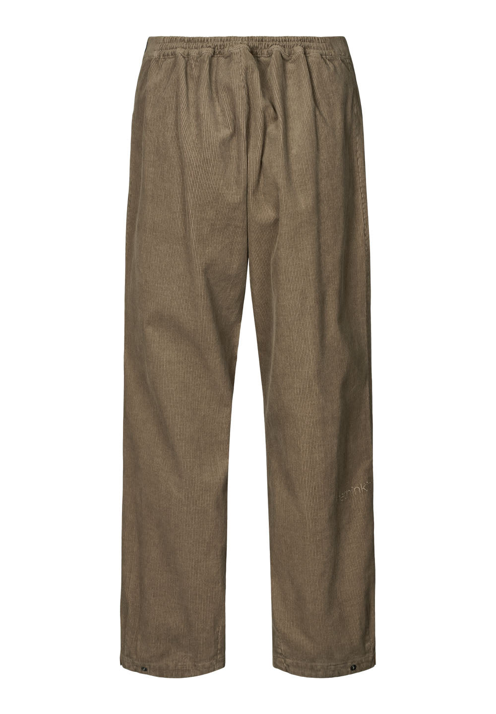 Rethinkit Trousers Barrel Billow Cord Trousers 0075 warm grey