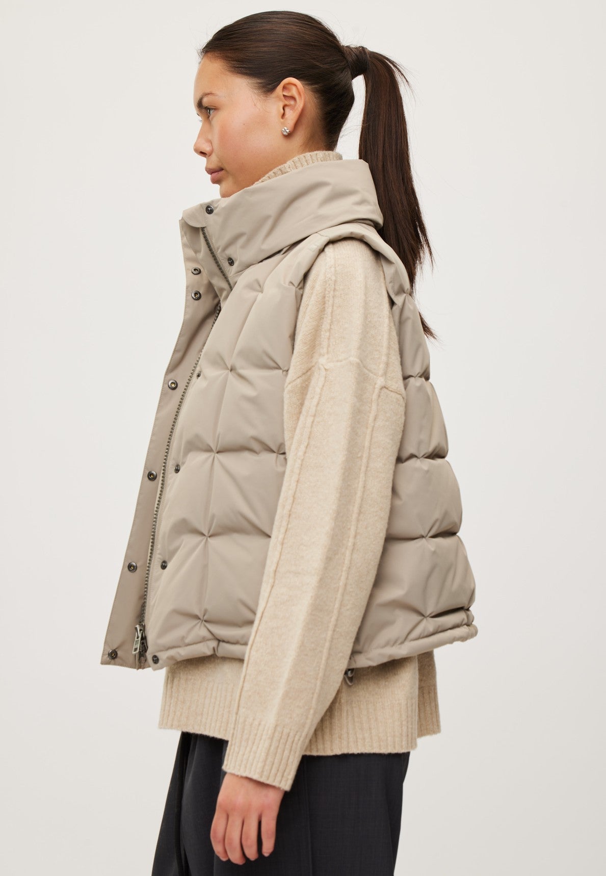 Rethinkit Vest Cube Vest 9526 vintage khaki