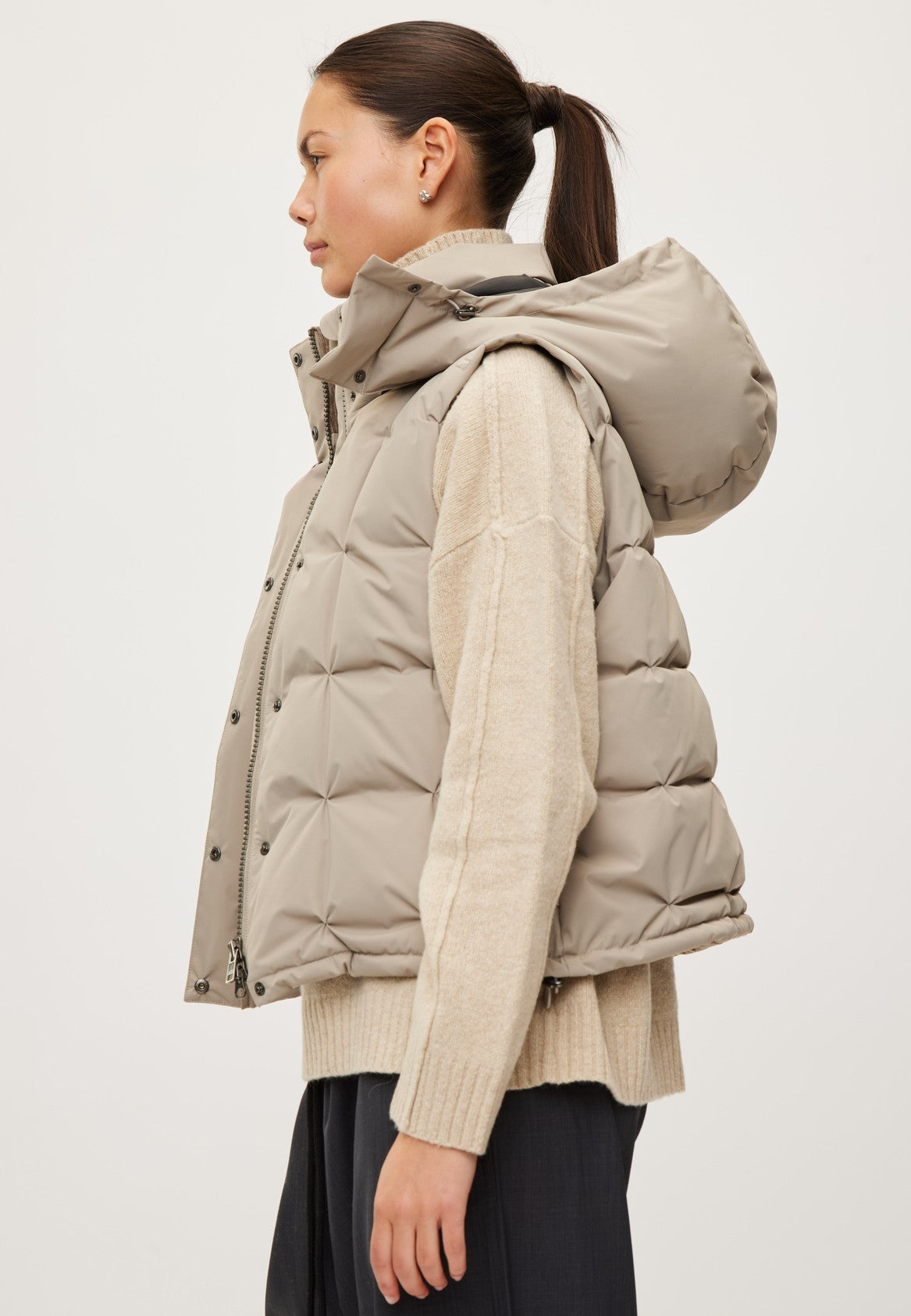 Rethinkit Vest Cube Vest 9526 vintage khaki