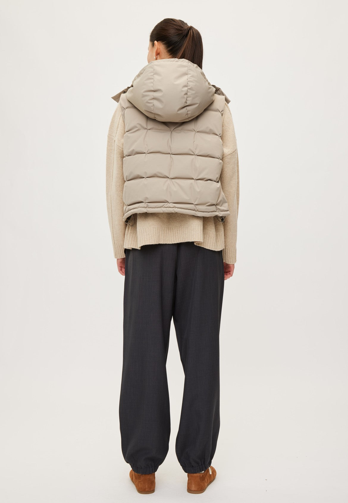 Rethinkit Vest Cube Vest 9526 vintage khaki