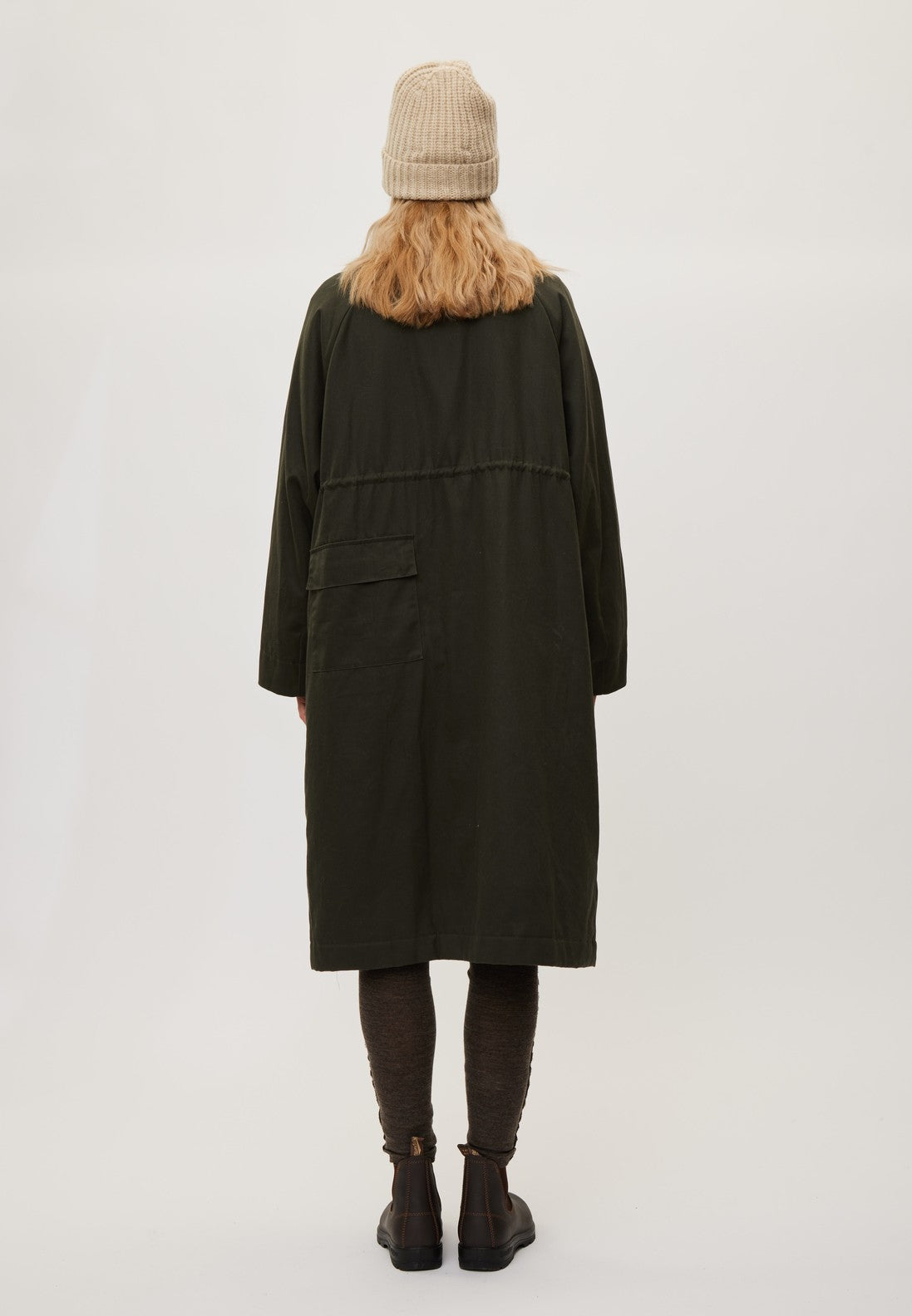 Rethinkit Waxed Coat Cloudy coat 9518 dark soil