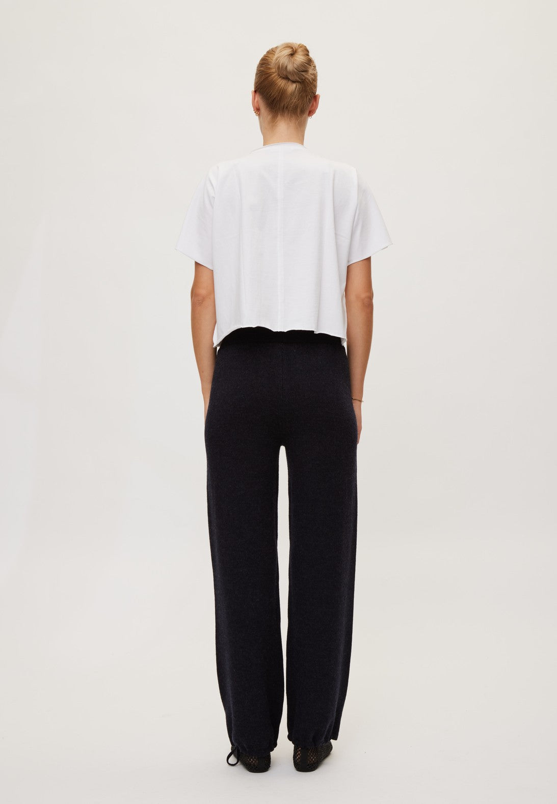Rethinkit Wool Pants Keep Me Trousers 9533 dark navy melange