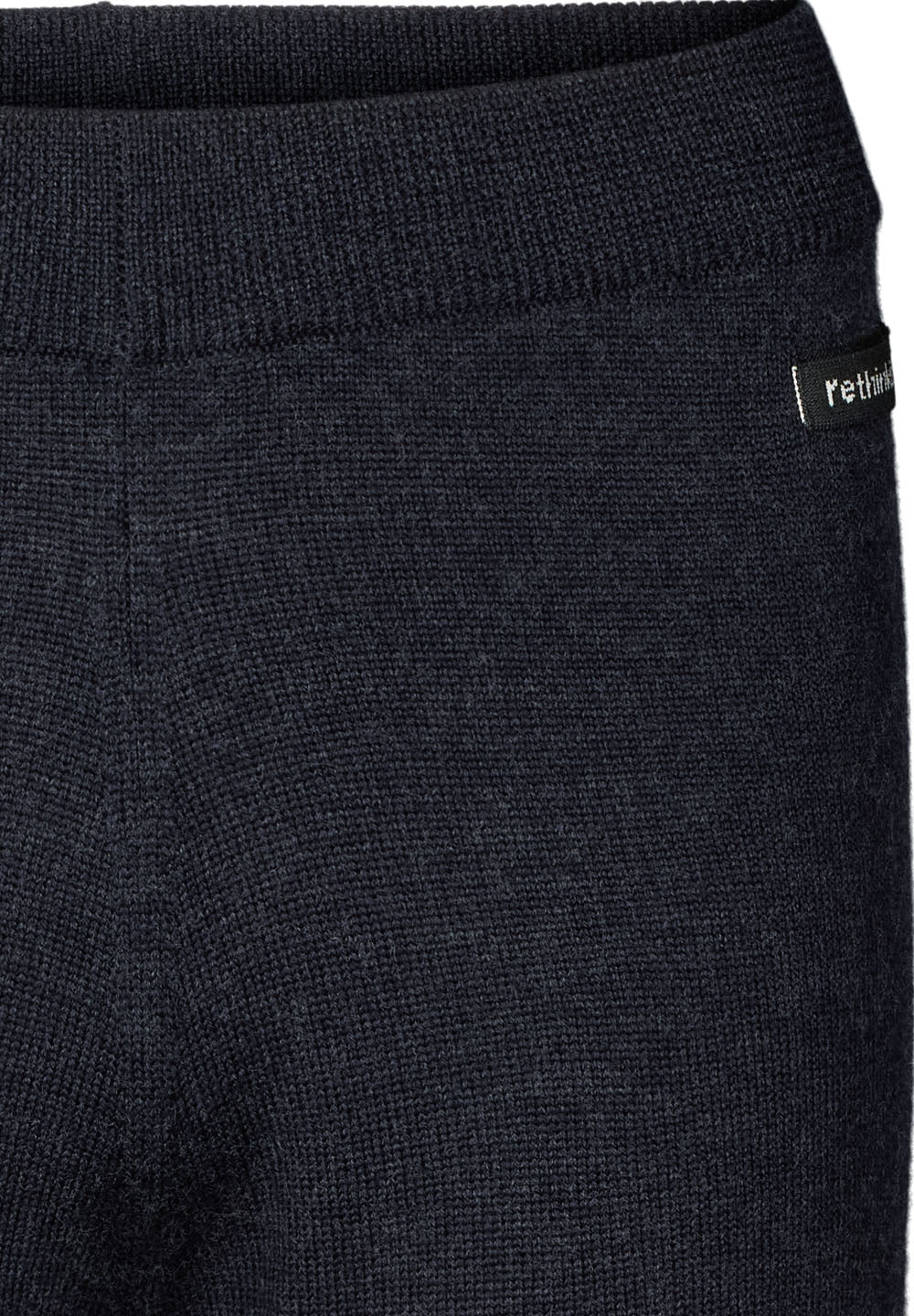 Rethinkit Wool Pants Keep Me Trousers 9533 dark navy melange