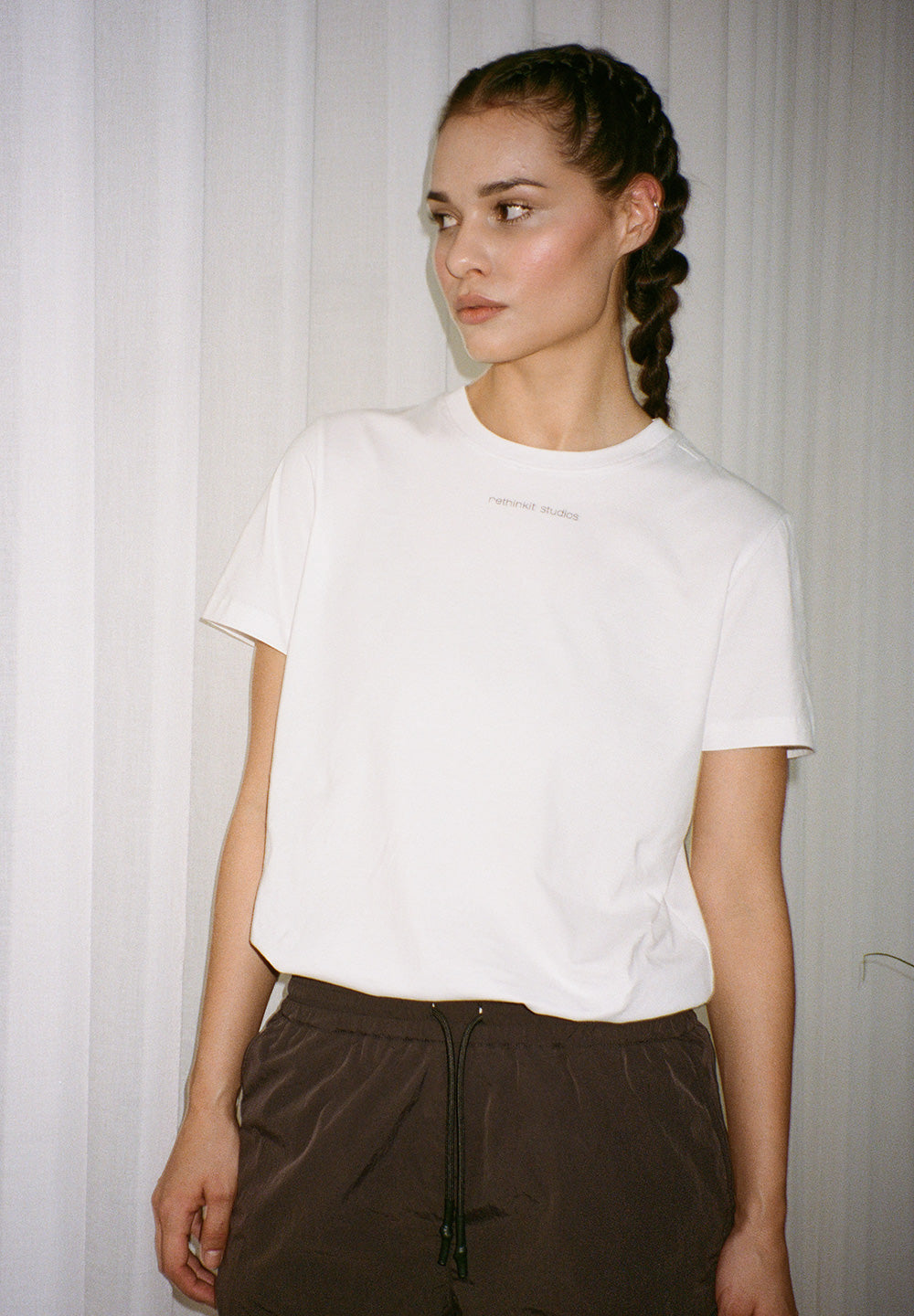 Rethinkit Essential Tee Cadiz Tee 0364 white 