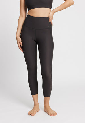 Rethinkit High Waist Tight Beas 7/8 Tights 0022 almost black